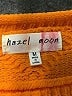 Hazel 100% Polyester Orange Pullover Sweater Size M - photo 7
