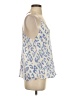Tyche 100% Polyester Blue Sleeveless Top Size S - photo 4