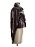 Boden 100% Polyester Metallic Solid Burgundy Jacket Size 8 - photo 4