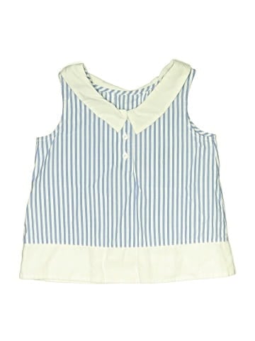 Janie and Jack Sleeveless Button-Down Shirt (view 2)