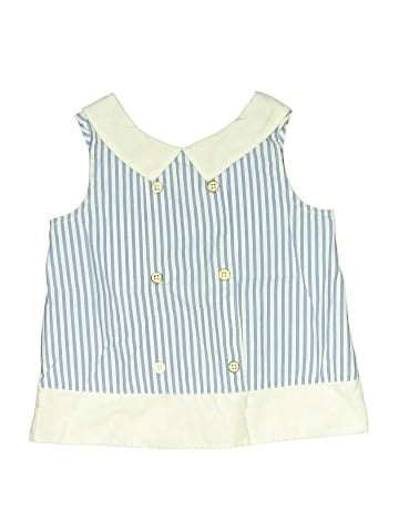 Janie and Jack Sleeveless Button-Down Shirt (view 1)