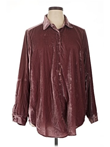 Torrid Long Sleeve Button-Down Shirt (view 1)