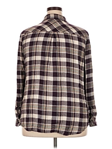 Style&Co Long Sleeve Button-Down Shirt (view 2)