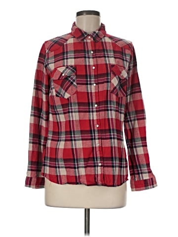 Lovestitch Long Sleeve Button-Down Shirt (view 1)