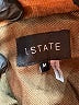 1.State 100% Cotton Brown Coat Size M - photo 6