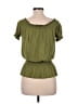 Gallery Green Short Sleeve Top One size - photo 2