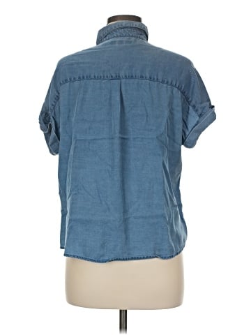 Banana Republic Short Sleeve Button-Down Shirt (view 2)