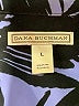 Dana Buchman 100% Polyester Tropical Blue Short Sleeve Blouse Size L - photo 7
