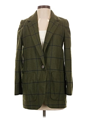 Madewell Larsen Blazer in Windowpane (view 1)