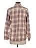Eddie Bauer Plaid Orange Long Sleeve Button-Down Shirt Size M - photo 2