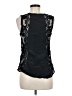 Mason 100% Silk Black Sleeveless Top Size 6 - photo 2