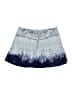 Lucky in Love Tie-dye Blue Skort Size L - photo 2