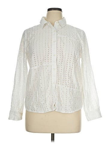 Style&Co Long Sleeve Blouse (view 1)