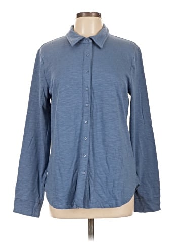 Gap Long Sleeve Button-Down Shirt (view 1)