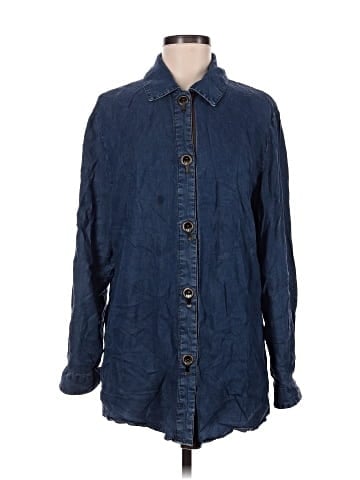 Soft Surroundings Long Sleeve Button-Down Shirt (view 1)