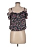 Sienna Sky Black Short Sleeve Blouse Size M - photo 2