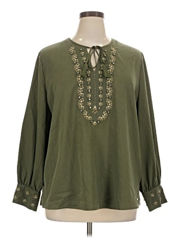 Chico's Long Sleeve Blouse (view 1)