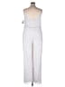 DB Studio 100% Polyester Metallic Silver Jumpsuit Size 20 - photo 2