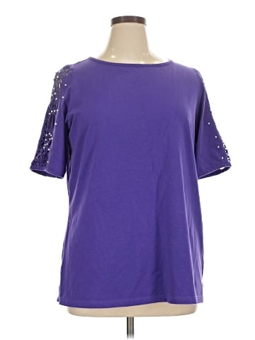 Quacker Factory Short Sleeve Top (view 1)