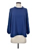 J.Jill Blue 3/4 Sleeve Blouse Size XS - photo 1