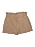 Express Solid Tan Khaki Shorts Size M - photo 2
