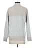 Bailey 44 Color Block Solid Gray Silver Pullover Sweater Size XS - photo 2