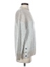 Bailey 44 Color Block Solid Gray Silver Pullover Sweater Size XS - photo 4