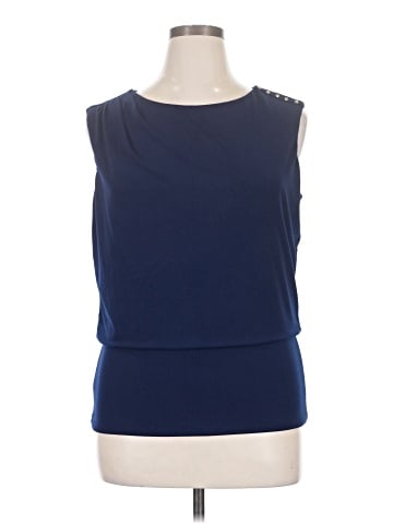 White House Black Market Sleeveless Blouse (view 1)