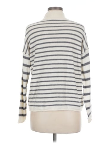 Madewell Stripe-Play Mockneck Pullover Sweater (view 2)