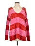 Wildfox 100% Polyester Stripes Pink Pullover Sweater Size Sm (1 or S) - photo 1