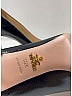 Prada 100% Patent Leather Black Heels Size EU 37 1/2 - photo 3