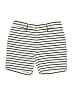 Lands' End 100% Baumwolle Stripes Ivory Shorts Size 2 - photo 1