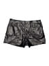 Madewell 100% Polyurethane Metallic Black Shorts Size 31 waist - photo 1