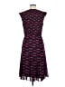 Halogen 100% Polyester Hearts Black Casual Dress Size 8 - photo 2