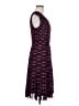 Halogen 100% Polyester Hearts Black Casual Dress Size 8 - photo 4