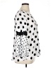 Sami & JO 100% Polyester Polka Dots White 3/4 Sleeve Blouse Size XL - photo 4