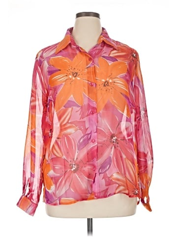BEDFORD FAIR lifestyles Long Sleeve Blouse (view 1)