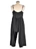 Justify 100% Cotton Solid Gray Jumpsuit Size XL - photo 2