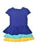 Hanna Andersson Color Block Blue Dress Size 4 - photo 2