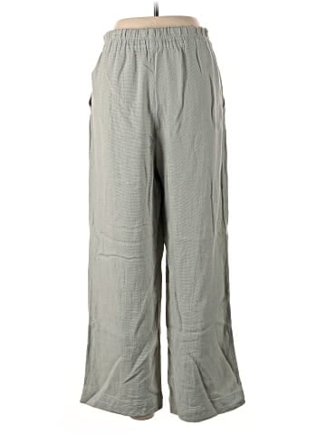 Madewell Breezewoven Pull-On High-Rise Straight Pants (view 2)