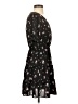 Inspired Hearts 100% Polyester Floral Black Casual Dress Size S - photo 4
