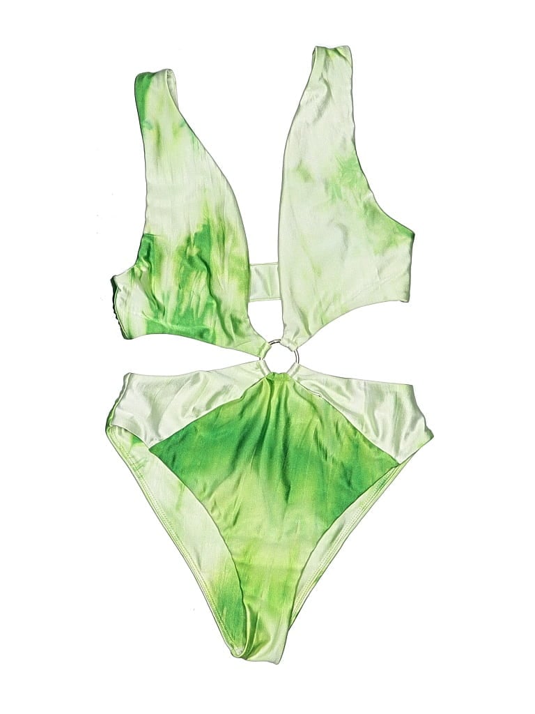 Pre-owned Lovers & Friends Two Piece Swimsuit In Green