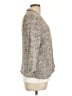 Eileen Fisher Marled Solid Gray Cardigan Size L - photo 4