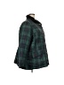 Talbots 100% Polyester Plaid Green Coat Size 3X - photo 4