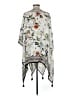 Nine West 100% Rayon Gray Poncho One size (estimated) - photo 2