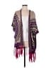 Flying Tomato 100% Polyester Purple Poncho Size M - photo 1