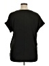 Cupio Black Short Sleeve Blouse Size XL - photo 2