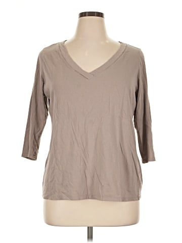 INC International Concepts 3/4 Sleeve T-Shirt (view 1)