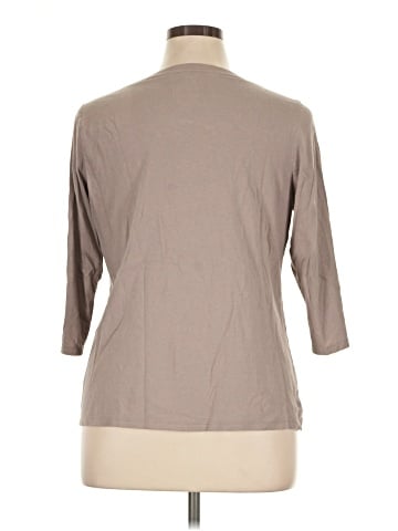 INC International Concepts 3/4 Sleeve T-Shirt (view 2)