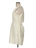 Olive and Oak Tweed Yellow Casual Dress Size L - photo 5